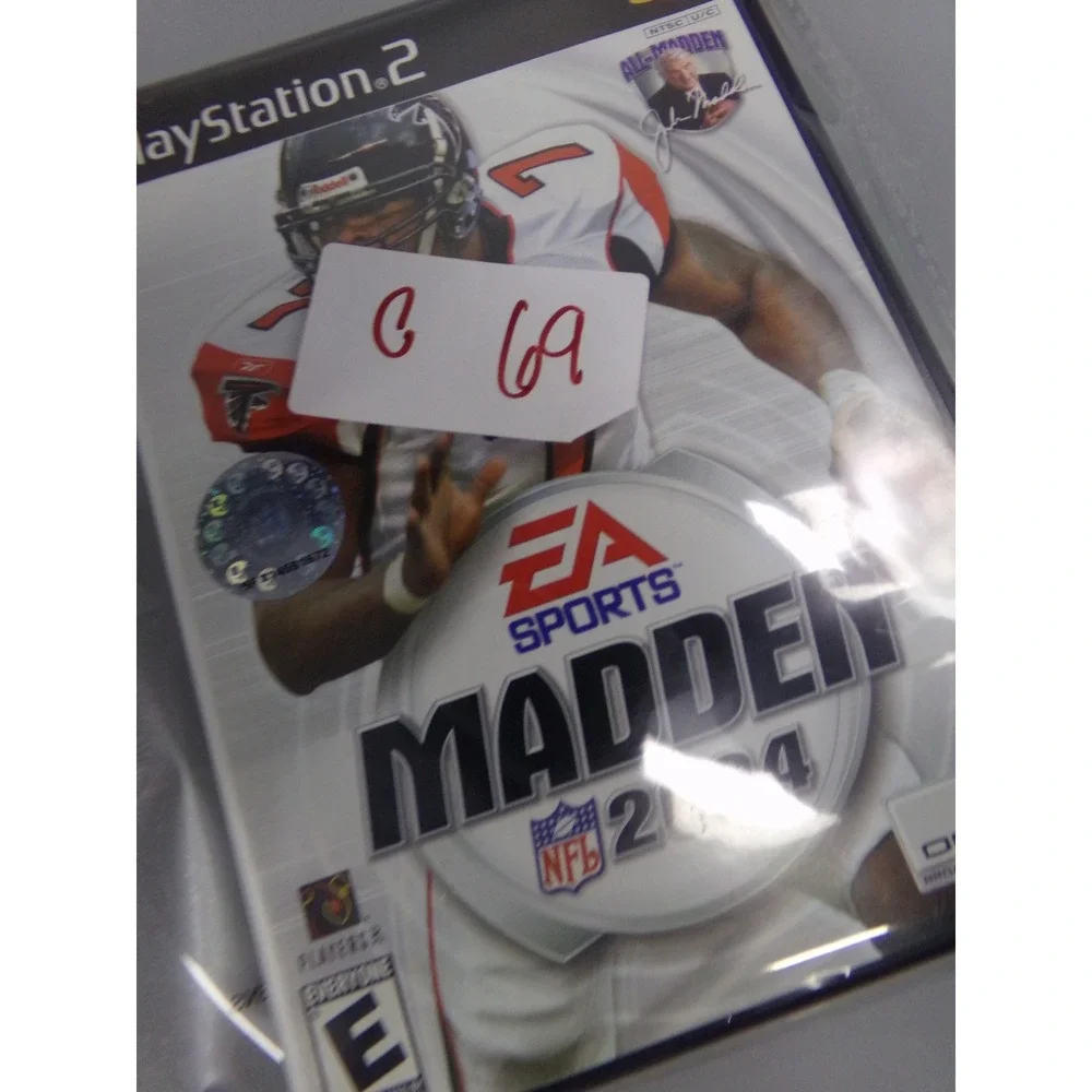 PlayStation 2 PS2 Madden NFL 2004‎ Video Game Complete Disc Michael Vick